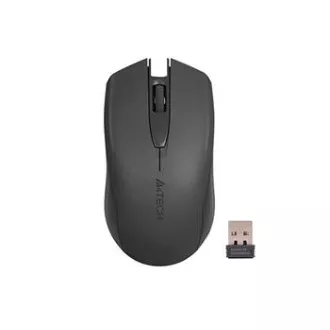 A4tech G3-760N V-track, bezdrátová optická myš, 2.4GHz, 10m dosah, USB, šedá