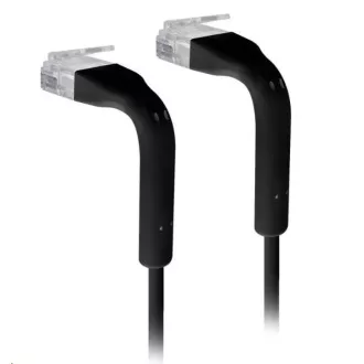 UBNT UniFi Ethernet Patch Kabel [0, 3m, Cat6, UTP, licna, černý]
