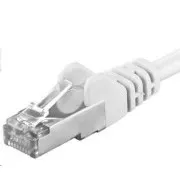 PREMIUMCORD Patch kabel CAT6a S-FTP, RJ45-RJ45, AWG 26/7 0, 25m bílá