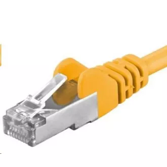 PREMIUMCORD Patch kabel CAT6a S-FTP, RJ45-RJ45, AWG 26/7 1m žlutá PREMIUMCORD Patch kabel CAT6a S-FTP, RJ45-RJ45, AWG 26/7 1m žlutá
