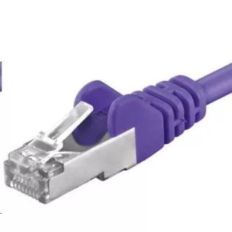 PREMIUMCORD Patch kabel CAT6a S-FTP, RJ45-RJ45, AWG 26/7 1, 5m fialová PREMIUMCORD Patch kabel CAT6a S-FTP, RJ45-RJ45, AWG 26/7 1, 5m fialová
