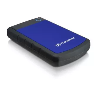 TRANSCEND externí HDD 2, 5" USB 3.0 StoreJet 25H3B, 4TB, Blue (nárazuvzdorný)