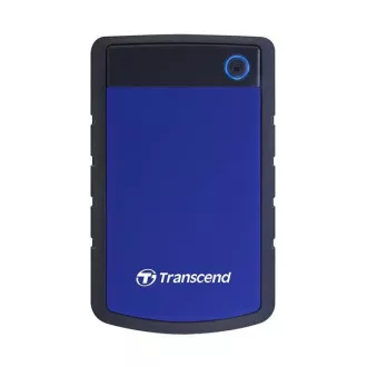 TRANSCEND externí HDD 2, 5" USB 3.0 StoreJet 25H3B, 4TB, Blue (nárazuvzdorný)