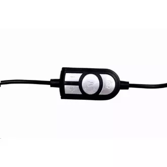 GEMBIRD sluchátka s mikrofonem GHS-U-5.1-01, gaming, 5.1 surround, černo-červená, USB