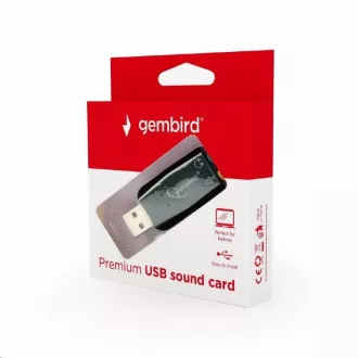 GEMBIRD Adapter USB zvuková karta, Virtus Plus