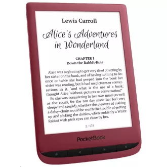 POCKETBOOK 628 Touch Lux 5 - Ruby Red