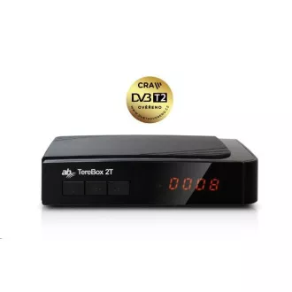 AB TereBox 2T HD terestriálny/káblový prijímač DVB-T2 CZ SK AB TereBox 2T HD terestriálny/káblový prijímač DVB-T2 CZ SK