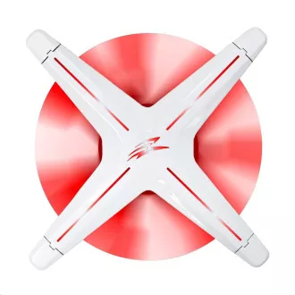 EVOLVEO Ptero 12CR, PWM, 4pin, LED červený, 12V ventilátor 120mm