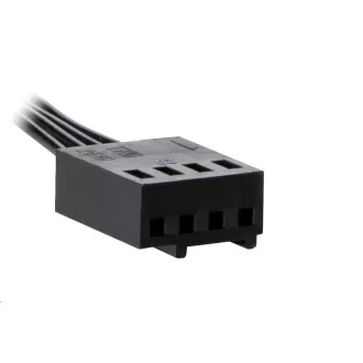 EVOLVEO Ptero 12CR, PWM, 4pin, LED červený, 12V ventilátor 120mm