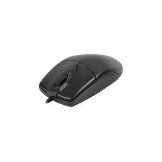 A4tech OP-620D, myš, 2click, 1 kolečko, 3 tlačítka, USB, černá