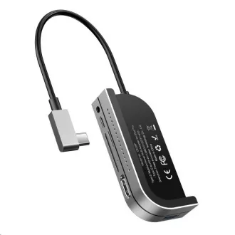 Baseus multifunkční HUB pro iPad Pro USB-C, šedá