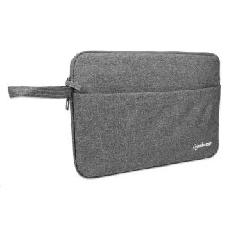 MANHATTAN Pouzdro Laptop Sleeve Seattle, Fits Widescreens Up To 14.5", 383 x 270 x 30 mm, šedá MANHATTAN Pouzdro Laptop Sleeve Seattle, Fits Widescreens Up To 14.5", 383 x 270 x 30 mm, šedá