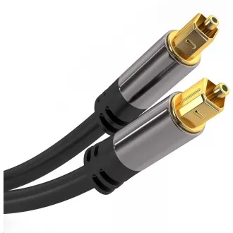 PremiumCord Kabel Toslink M/M, 6mm, 1, 5m, černá