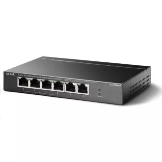 TP-Link switch TL-SF1006P (6x100Mb/s, 4xPoE+, 67W, fanless)