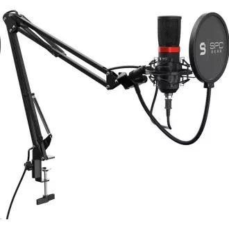 SPC Gear mikrofon SM950 Streaming microphone / USB / polohovatelné rameno / mute tlačítko / pop filtr
