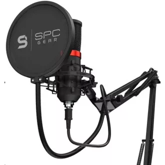 SPC Gear mikrofon SM950 Streaming microphone / USB / polohovatelné rameno / mute tlačítko / pop filtr