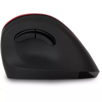 CONNECT IT FOR HEALTH ergonomická vertikální myš, (+ 1x AA baterie zdarma), bezdrátová, červená CONNECT IT FOR HEALTH ergonomická vertikální myš, (+ 1x AA baterie zdarma), bezdrátová, červená