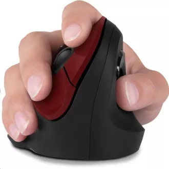 CONNECT IT FOR HEALTH ergonomická vertikální myš, (+ 1x AA baterie zdarma), bezdrátová, červená CONNECT IT FOR HEALTH ergonomická vertikální myš, (+ 1x AA baterie zdarma), bezdrátová, červená