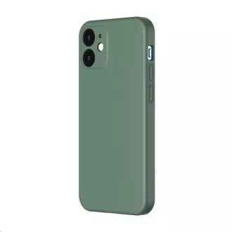 Baseus Liquid Silica Gel Protective Case for Apple iPhone 12 6.1'' Dark Green Baseus Liquid Silica Gel Protective Case for Apple iPhone 12 6.1'' Dark Green