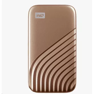 SanDisk WD My Passport SSD externí 1TB, USB-C 3.2, 1050/1000MB/s R/W PC & Mac, Gold