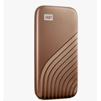 SanDisk WD My Passport SSD externí 1TB, USB-C 3.2, 1050/1000MB/s R/W PC & Mac, Gold