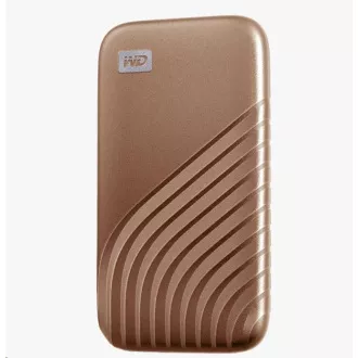 SanDisk WD My Passport SSD externí 1TB, USB-C 3.2, 1050/1000MB/s R/W PC & Mac, Gold