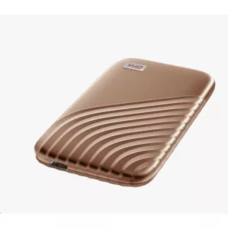 SanDisk WD My Passport SSD externí 1TB, USB-C 3.2, 1050/1000MB/s R/W PC & Mac, Gold