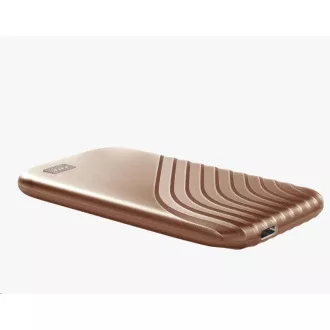 SanDisk WD My Passport SSD externí 1TB, USB-C 3.2, 1050/1000MB/s R/W PC & Mac, Gold