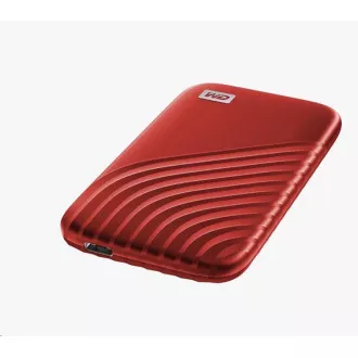 SanDisk WD My Passport SSD externí 1TB, USB-C 3.2, 1050/1000MB/s R/W PC & Mac, Red SanDisk WD My Passport SSD externí 1TB, USB-C 3.2, 1050/1000MB/s R/W PC & Mac, Red