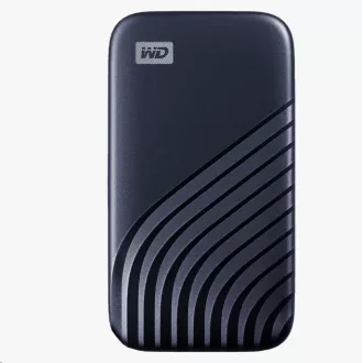 SanDisk WD My Passport SSD externí 2TB, USB-C 3.2, 1050/1000MB/s R/W PC & Mac, Midnight Blue