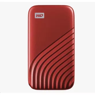 SanDisk WD My Passport SSD externí 2TB, USB-C 3.2, 1050/1000MB/s R/W PC & Mac, Red SanDisk WD My Passport SSD externí 2TB, USB-C 3.2, 1050/1000MB/s R/W PC & Mac, Red