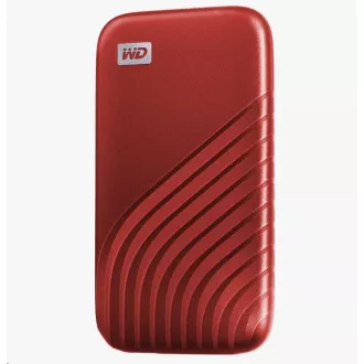 SanDisk WD My Passport SSD externí 2TB, USB-C 3.2, 1050/1000MB/s R/W PC & Mac, Red SanDisk WD My Passport SSD externí 2TB, USB-C 3.2, 1050/1000MB/s R/W PC & Mac, Red