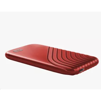 SanDisk WD My Passport SSD externí 2TB, USB-C 3.2, 1050/1000MB/s R/W PC & Mac, Red SanDisk WD My Passport SSD externí 2TB, USB-C 3.2, 1050/1000MB/s R/W PC & Mac, Red