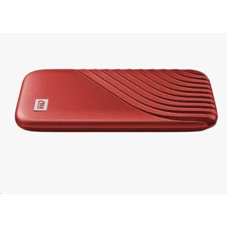 SanDisk WD My Passport SSD externí 2TB, USB-C 3.2, 1050/1000MB/s R/W PC & Mac, Red SanDisk WD My Passport SSD externí 2TB, USB-C 3.2, 1050/1000MB/s R/W PC & Mac, Red