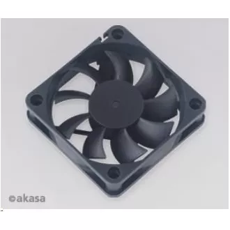 AKASA ventilátor AK-6015MS, 60 x 15mm, zapouzdřené ložisko, black