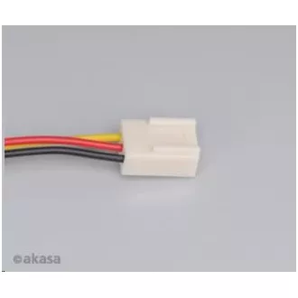 AKASA ventilátor AK-6015MS, 60 x 15mm, zapouzdřené ložisko, black