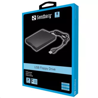 Sandberg externí USB disketová mechanika 3.5"
