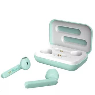 TRUST sluchátka Primo Touch Bluetooth Wireless Earphones - mint TRUST sluchátka Primo Touch Bluetooth Wireless Earphones - mint