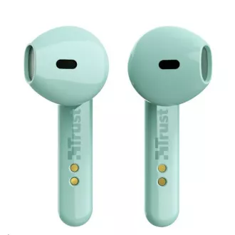 TRUST sluchátka Primo Touch Bluetooth Wireless Earphones - mint TRUST sluchátka Primo Touch Bluetooth Wireless Earphones - mint