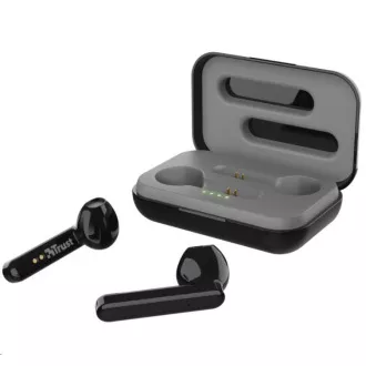 TRUST sluchátka Primo Touch Bluetooth Wireless Earphones - black