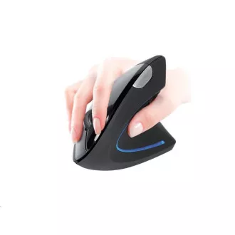 TRACER myš Flipper RF Nano USB, vertikální, bezdrátová, černá