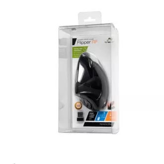 TRACER myš Flipper RF Nano USB, vertikální, bezdrátová, černá