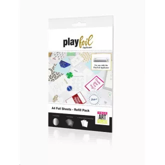 ControvARTsial Náhradní folie A4 pro PlayFoil - stříbrné (24 x A4)