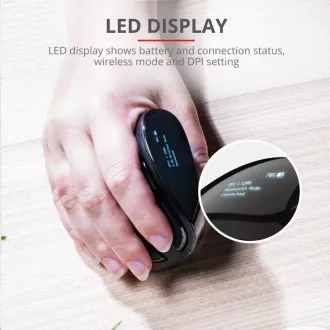 TRUST ergonomická Myš Voxx Rechargeable Ergonomic Wireless Mouse
