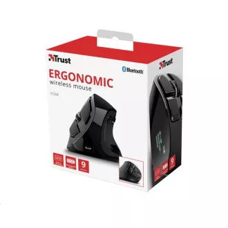 TRUST ergonomická Myš Voxx Rechargeable Ergonomic Wireless Mouse