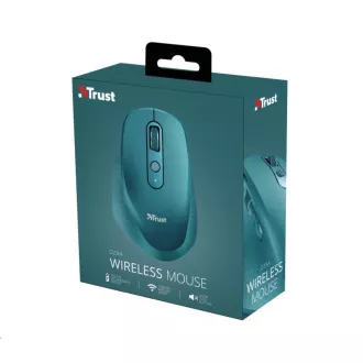 TRUST bezdrátová Myš Ozaa Rechargeable Wireless Mouse - blue