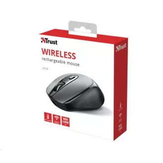 TRUST bezdrátová Myš Zaya Rechargeable Wireless Mouse - black TRUST bezdrátová Myš Zaya Rechargeable Wireless Mouse - black