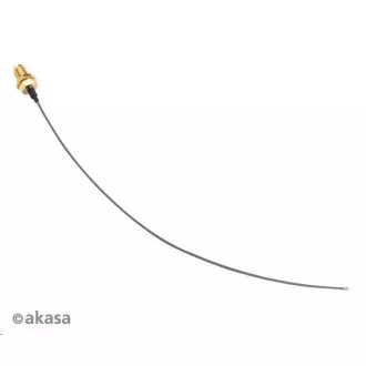 AKASA anténní kabel I-PEX MHF4L na RP-SMA female, 22cm, 2pcs/pack