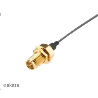 AKASA anténní kabel I-PEX MHF4L na RP-SMA female, 22cm, 2pcs/pack