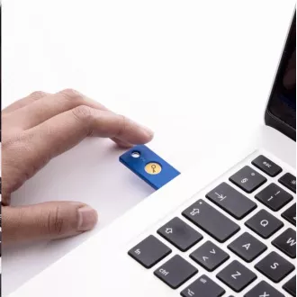 Security Key - USB-A, podporující vícefaktorovou autentizaci, podpora FIDO U2F, voděodolný Security Key - USB-A, podporující vícefaktorovou autentizaci, podpora FIDO U2F, voděodolný